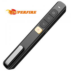 Superfire J03 presenter laser επαναφορτιζόμενο τηλεχειριστήριο για παρουσίαση